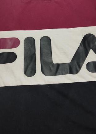 Оригінальна чоловіча футболка fila big logo3 фото