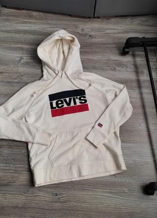 Жіноча утеплена кофта худі levi’s women’s graphic sport hoodie