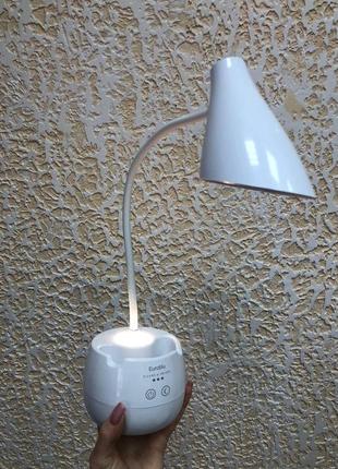 Настольная светодиодная лампа с ночником3 фото