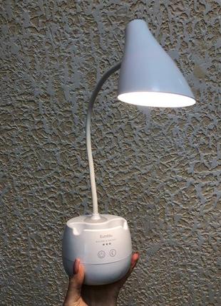 Настольная светодиодная лампа с ночником2 фото