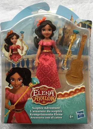 Лялька принцеса олена з авалора з гітарою disney princess міні elena of avalor 10см hasbro c0380