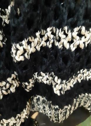 Свитер в полоску oоверсайз 7