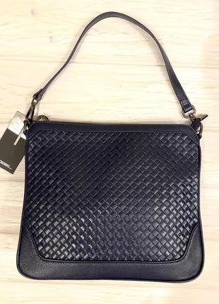 Шкіряна сумка nobel crossbody кросбоді планшет