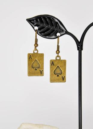 Серьги карты арт. 77701
