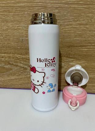 Термокухоль дитячий 500 мл hello kitty термокружка 0,5 л термос3 фото