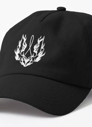 Кепка унісекс з патріотичним принтом герб україна хвилястий