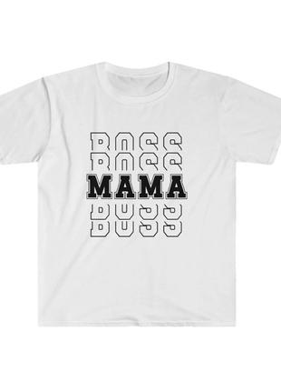 Женская футболка  мама босс, мama boss, для мамы
