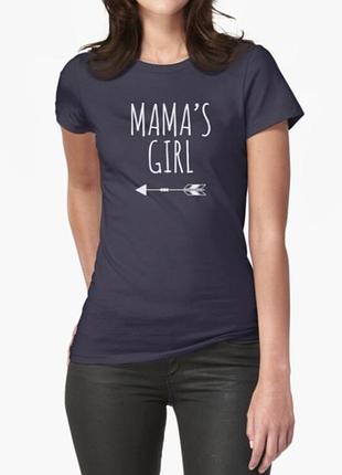 Жіноча футболка маміна дочка, mama's girl для дочки4 фото