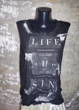 Футболка с перьями religion