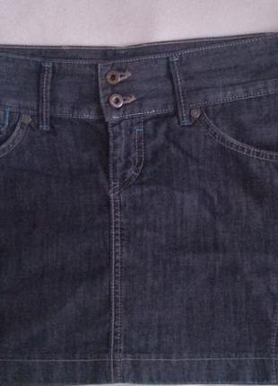 Юбка джинсовая.разм 14