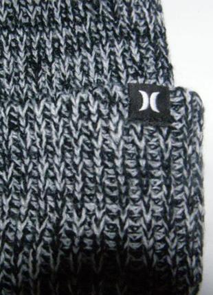 Теплая зимняя шапка hurley x