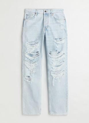 Супер джинсы бойфренда в стиле 90-х от h&amp;m,p. 38. высокая посадка5 фото