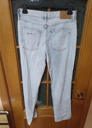 Супер джинсы бойфренда в стиле 90-х от h&amp;m,p. 38. высокая посадка9 фото