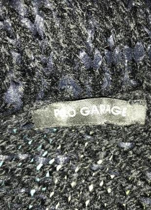Меланжевый теплый свитер крупная вязка р 42-445 фото