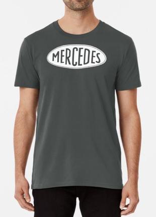 Мужская футболка с принтом  mercedes мерседес6 фото