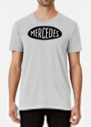 Мужская футболка с принтом  mercedes мерседес5 фото