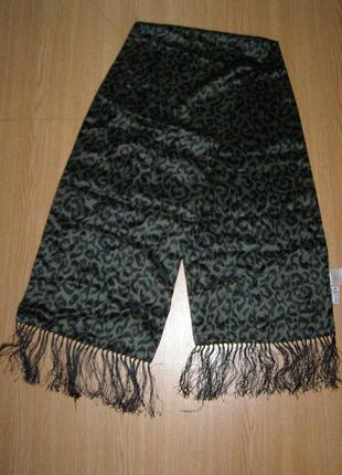 Эксклюзив стильный шелковый яркий шарф платок длинный молодежный joye +fun4 фото