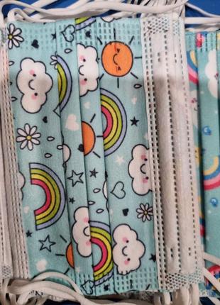 Маски кольорові 5 шт. 7