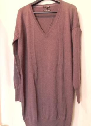 Туника massimo dutti шерсть/шелк/кашемир р.м(32)