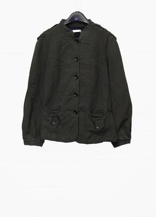 Шикарный пиджак/ жакет /куртка  с воротником стойкой