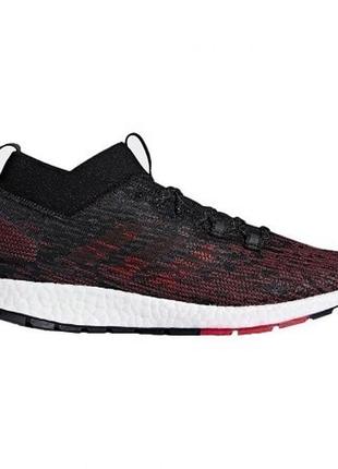 Спортивні кросівки adidas pure boost rbl shoes black scarlet1 фото