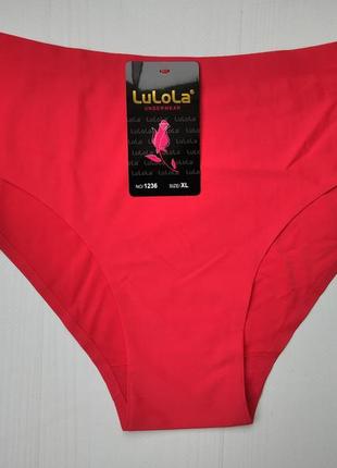 Трусики lulola безшовні червоний xl 46/48 1236