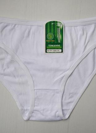 Трусики женские timanni бамбук белый l\xl 46 1511