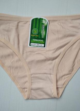 Трусики женские timanni бамбук бежевый l\xl 46 1511