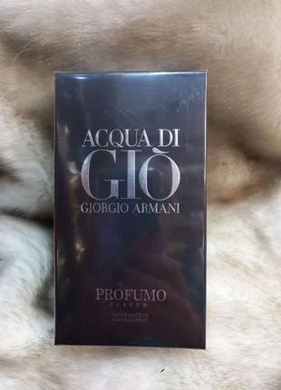 Парфюм  armani acqua di gio profumo ( армани аква ди джио профумо)125 мл