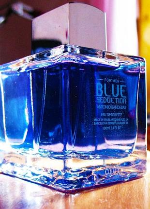 Чоловічі па рфуми antonio banderas blue seduction 100 ml5 фото