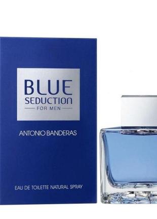 Чоловічі па рфуми antonio banderas blue seduction 100 ml6 фото