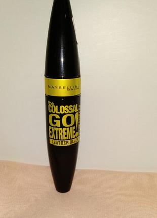 Maybelline colossal go extreme volum. тушь для ресниц