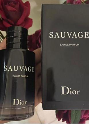 Мужской парфюм christian dior sauvage 100ml edp