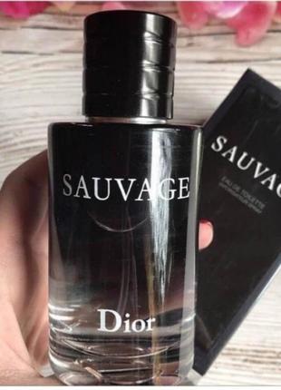 Мужской парфюм christian dior sauvage 100ml edp3 фото