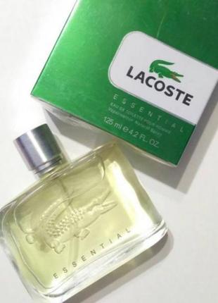 Lacoste essential чоловічі парфуми 125 ml