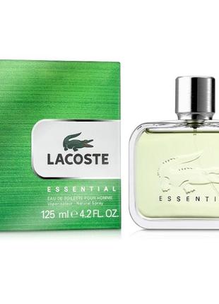 Lacoste essential чоловічі парфуми 125 ml3 фото