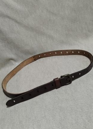 Жіночий ремінь нат шкіра