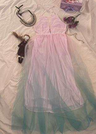 Бальна рожева сукня карнавал фея принцесса💗🧚🏻‍♀️5 фото