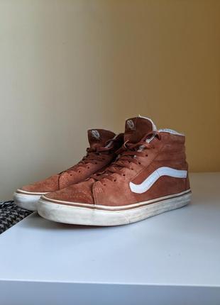 Зимние кроссовки, 28 см, кеды, кроссовки высокие vans