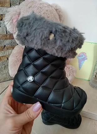 Чобітки гумачки утеплені