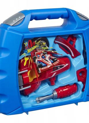 Валіза з машинкою hot wheels turning car klein 8013