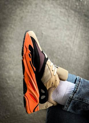 Кросівки adidas yeezy boost 700 enflame amber8 фото