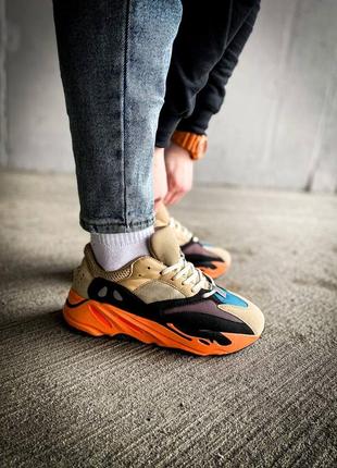 Кросівки adidas yeezy boost 700 enflame amber7 фото