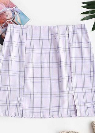 Спідниця у клітинку