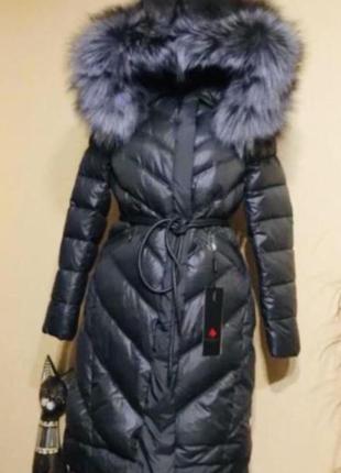 🔥 пальто 🔥 біо пух зима тепле натуральне хутро туреччина1 фото