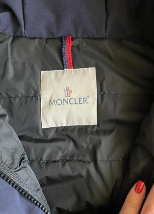 Пуховик парка moncler оригинал !3 фото