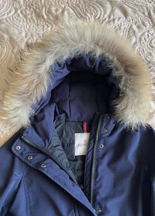 Пуховик парка moncler оригинал !2 фото