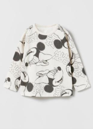 Реглан zara из микки, новая коллекция