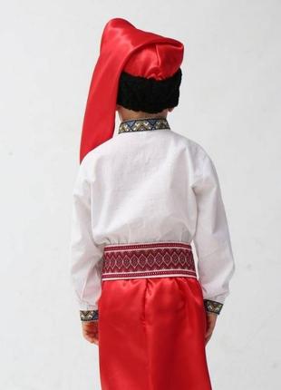 Дитячий костюм козака (шаровари, шапка, пояс)3 фото