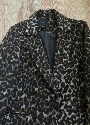 Пальто леопардовое2 фото